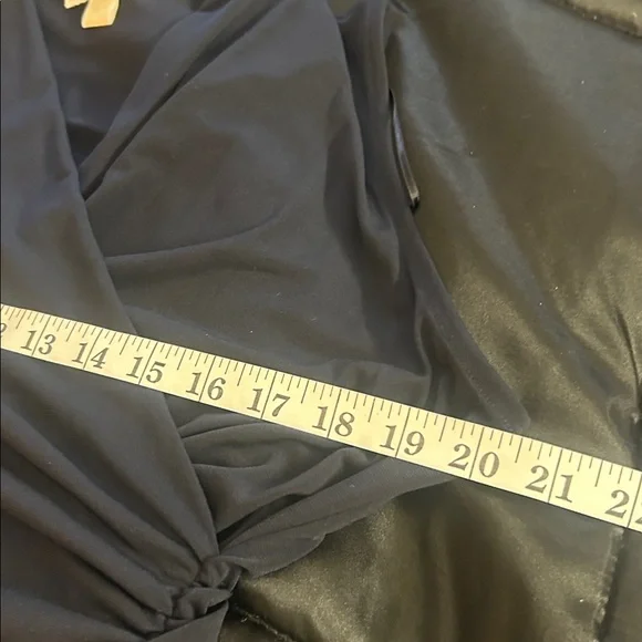 MICHAEL Michael Kors Black Sleeveless Draped Top - Picture 7 of 8